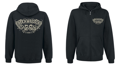 Rockwasser – Totenkopf, Zipper