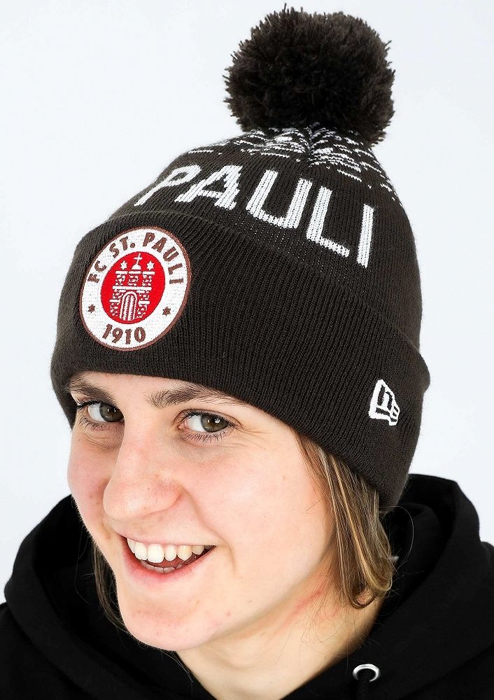 FC St. Pauli - New Era Logo, Bommelm�tze