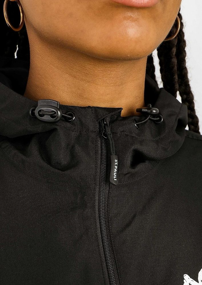 FC St. Pauli - Totenkopf, �berzieher Windbreaker Jacke