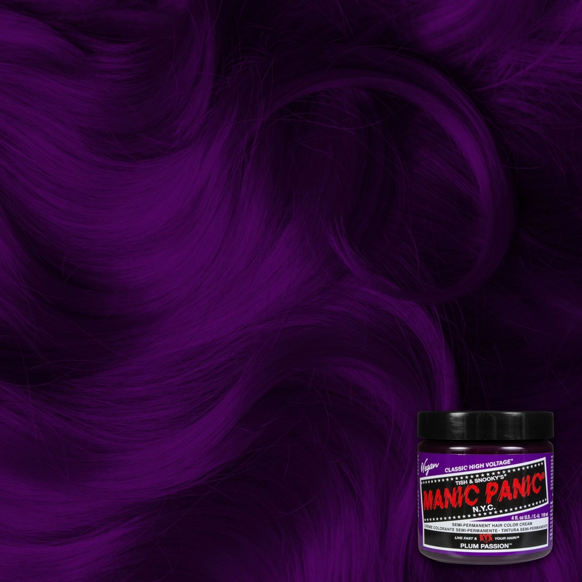 Manic Panic - Plum Passion, Haart�nung