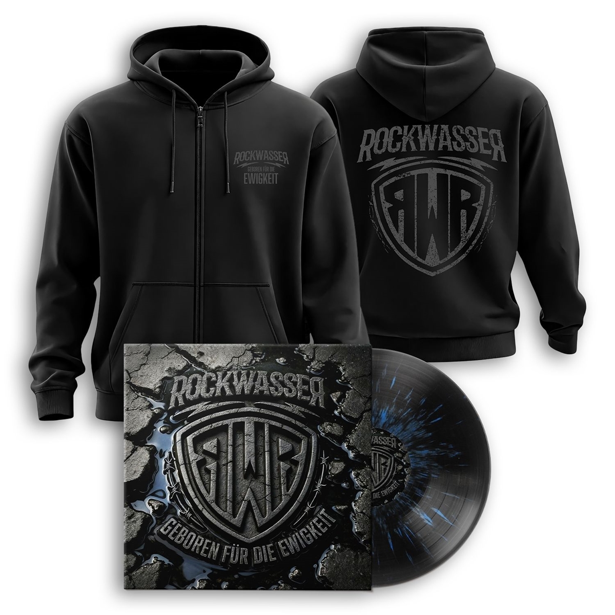 Rockwasser - Geboren f�r die Ewigkeit, Zipper Bundle