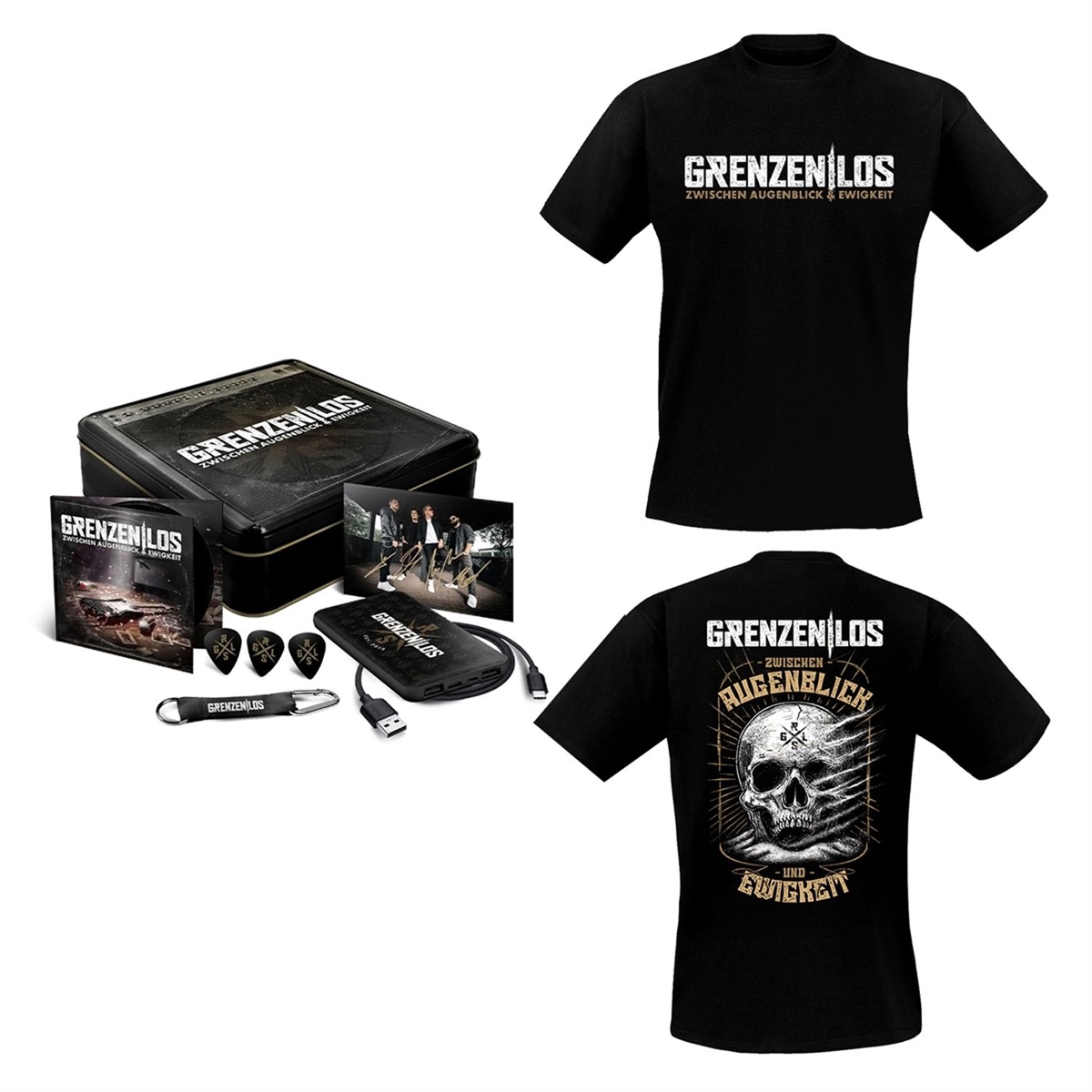 GRENZENLOS -  Zwischen Augenblick & Ewigkeit, T-Shirt Bundle