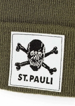 FC St. Pauli - New Era Totenkopf, M�tze Beanie