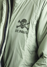 FC St. Pauli - Puffy Totenkopf oliv, Jacke